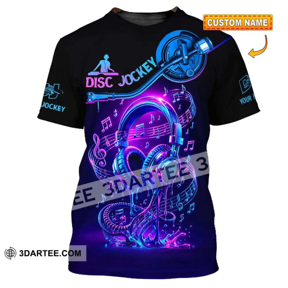 Unisex Shirt - Custom Disc Jockey Shirt - T-shirt