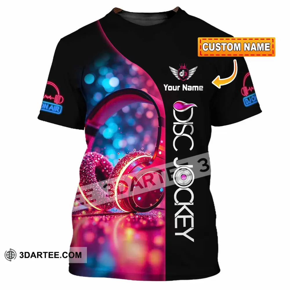 Unisex Shirt - Custom Disc Jockey Shirt - T-shirt