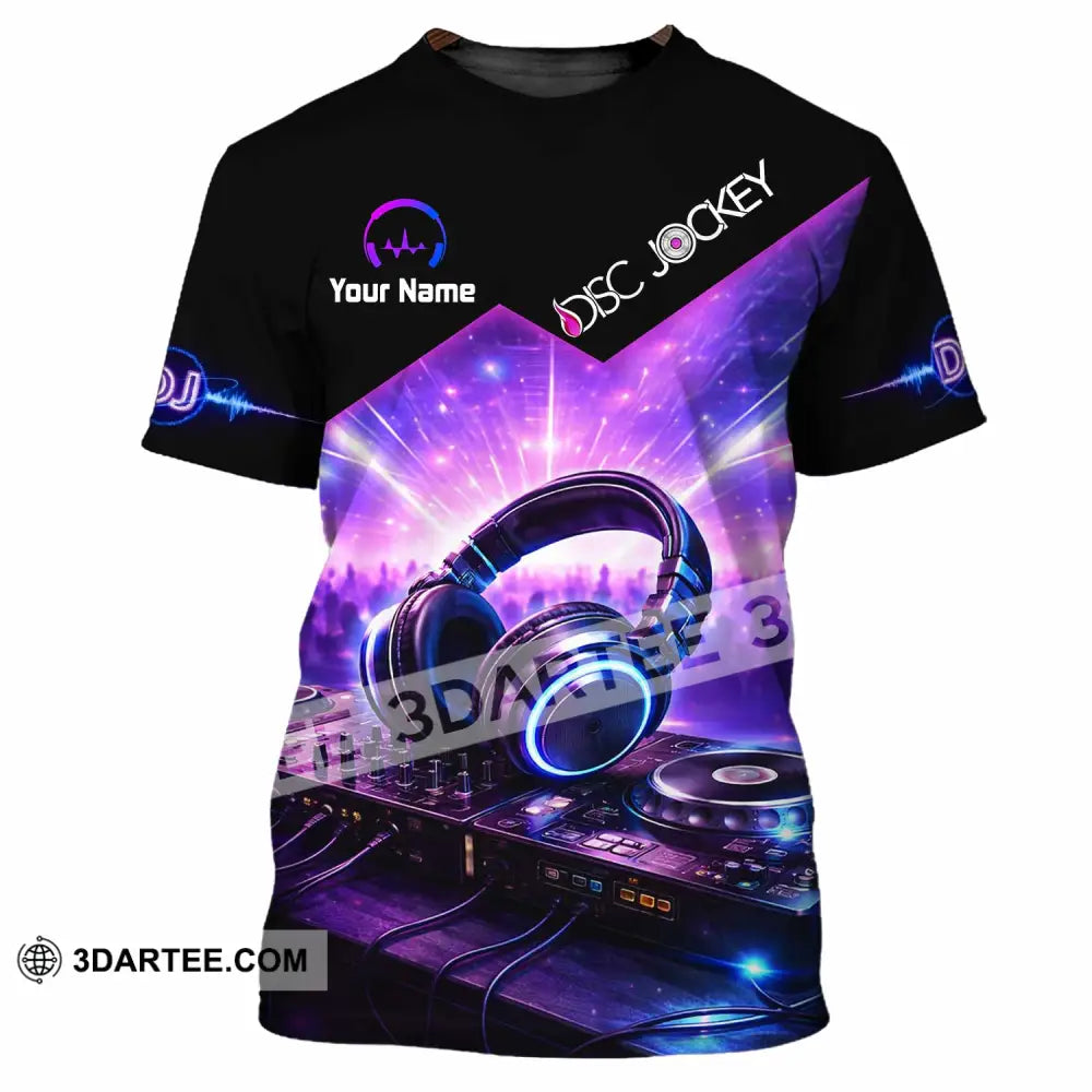 Unisex Shirt - Custom Disc Jockey Shirt - T-Shirt / S - T-shirt