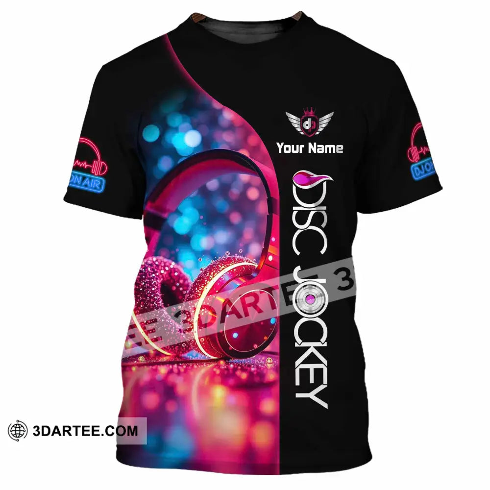 Unisex Shirt - Custom Disc Jockey Shirt - T-Shirt / S - T-shirt
