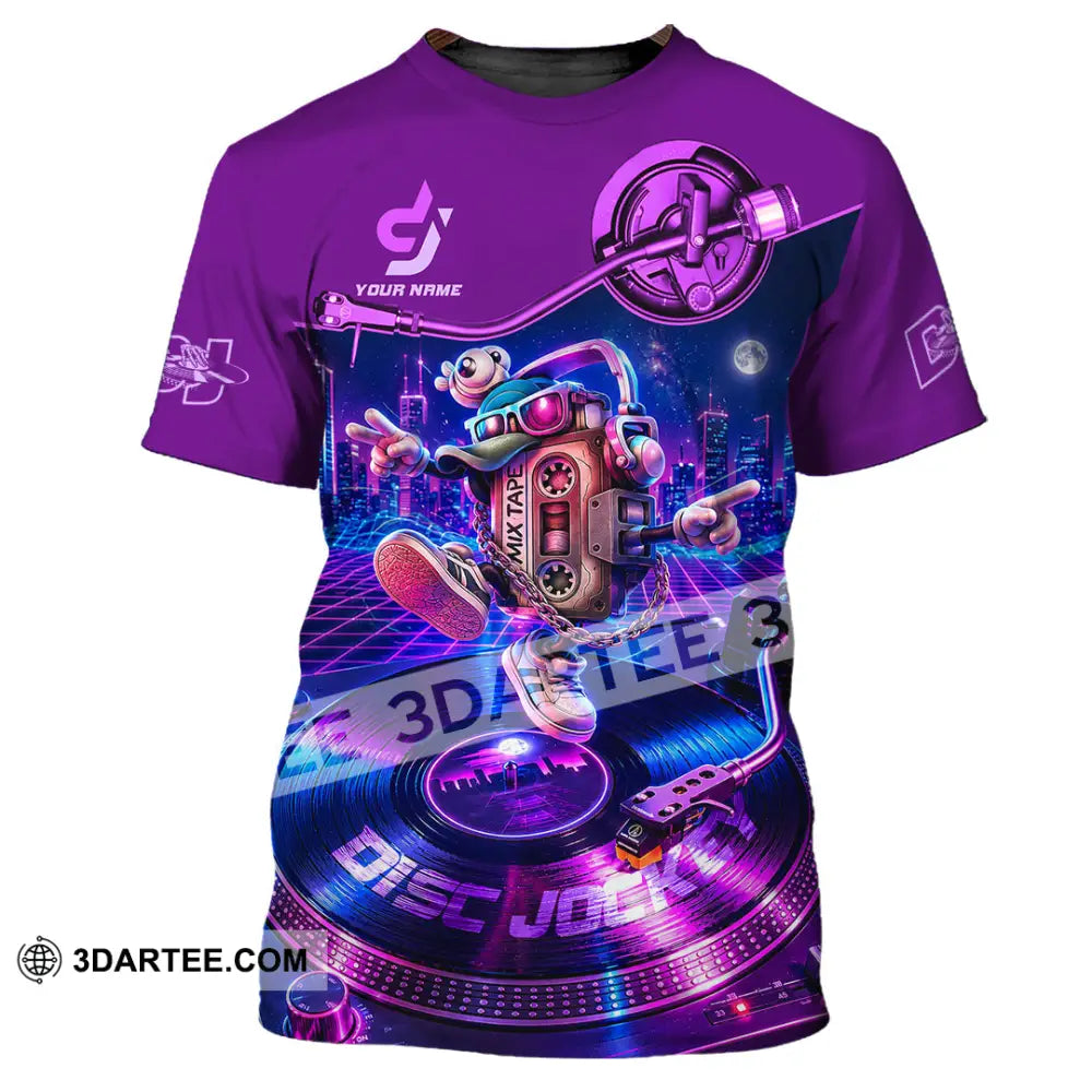 Unisex Shirt - Custom Disc Jockey Shirt - T-Shirt / S - T-shirt