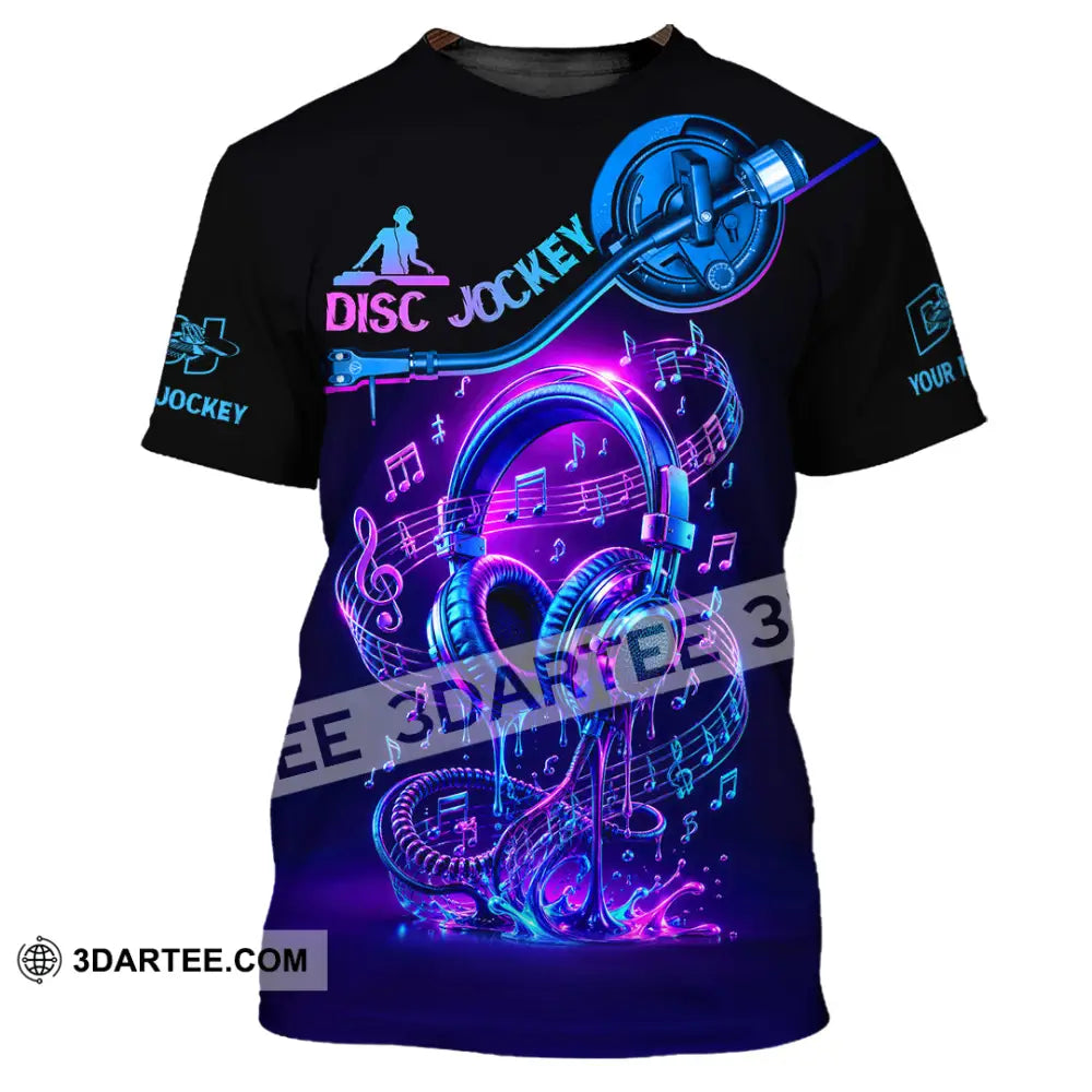 Unisex Shirt - Custom Disc Jockey Shirt - T-Shirt / S - T-shirt