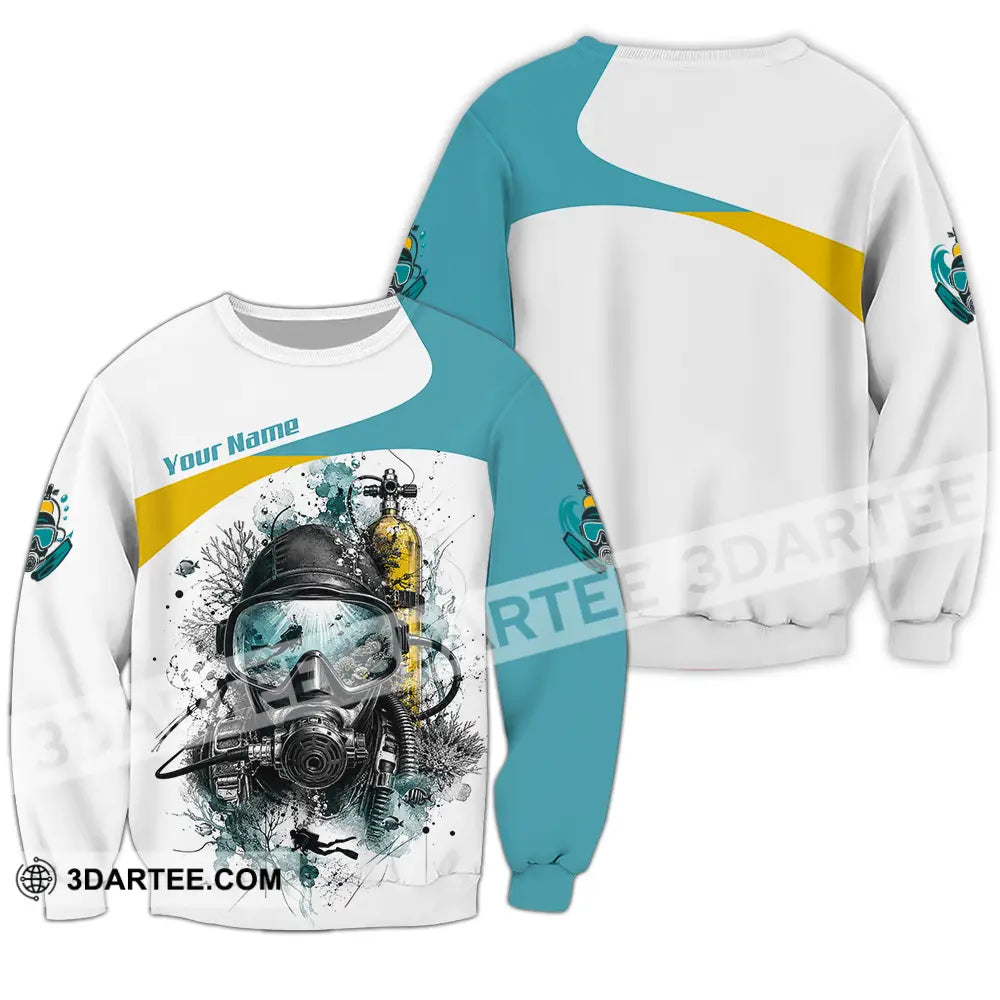 Unisex Shirt - Custom Diving Shirt - Long Sleeve / S - T-shirt