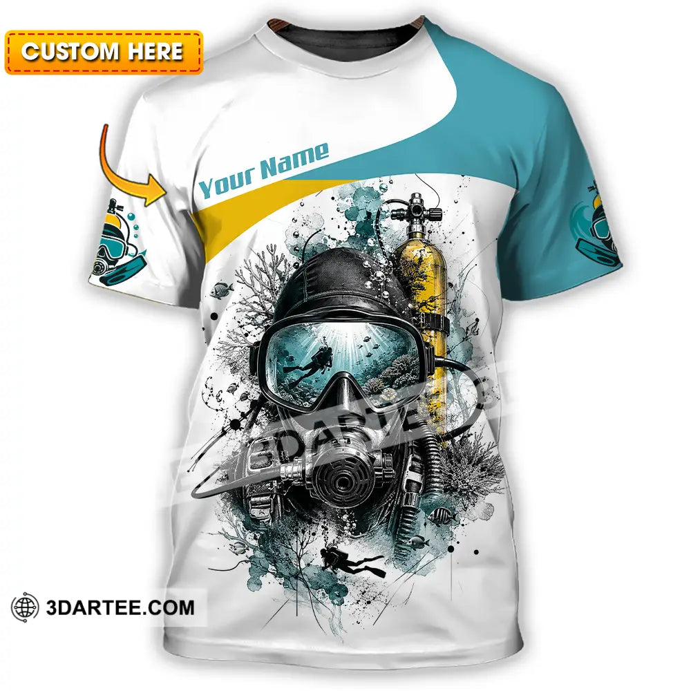Unisex Shirt - Custom Diving Shirt - T-shirt