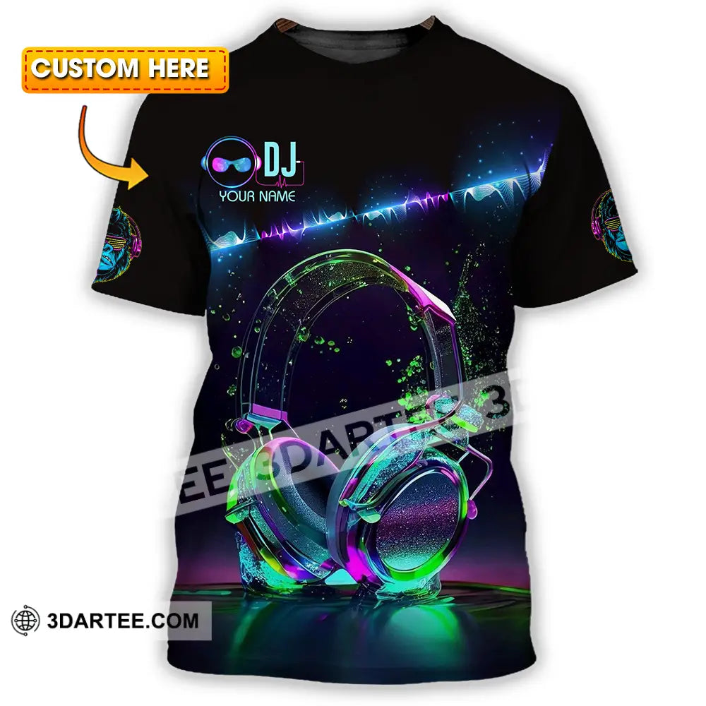 Unisex Shirt - Custom DJ 3D Shirt T-shirt