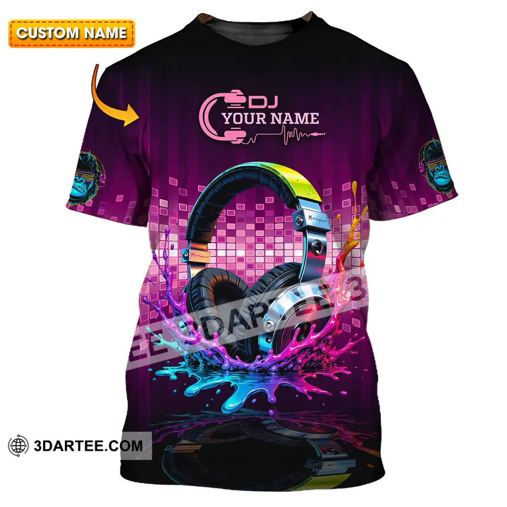 Unisex Shirt - Custom DJ 3D Shirt T-shirt