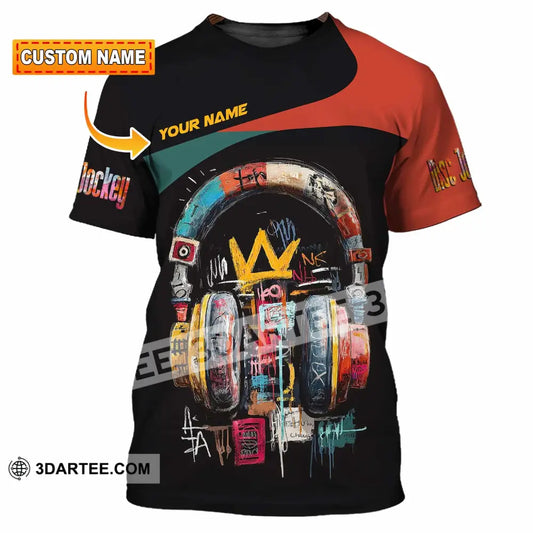 Unisex Shirt - Custom DJ 3D Shirt T-shirt