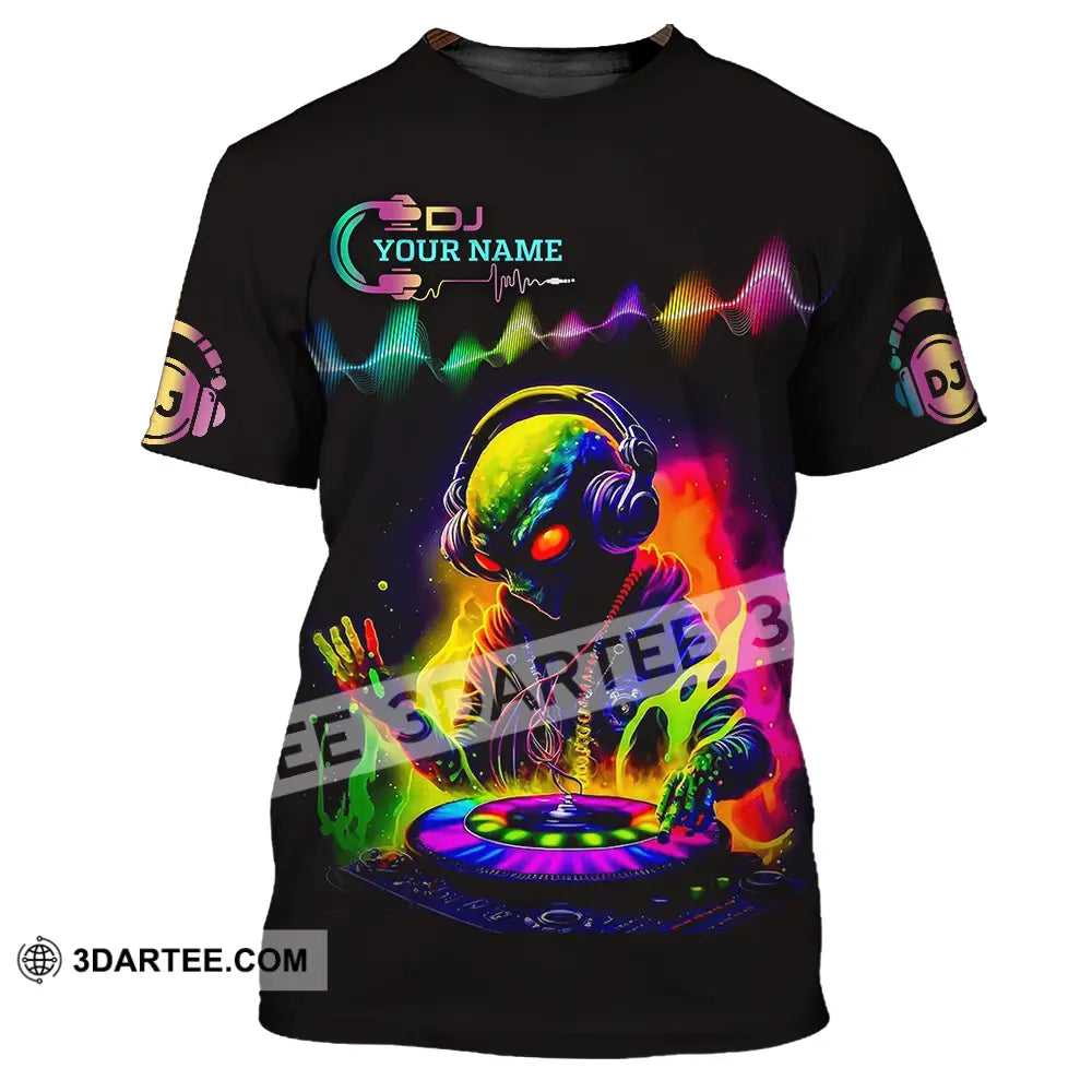 Unisex Shirt - Custom DJ 3D Shirt T-Shirt / S T-shirt