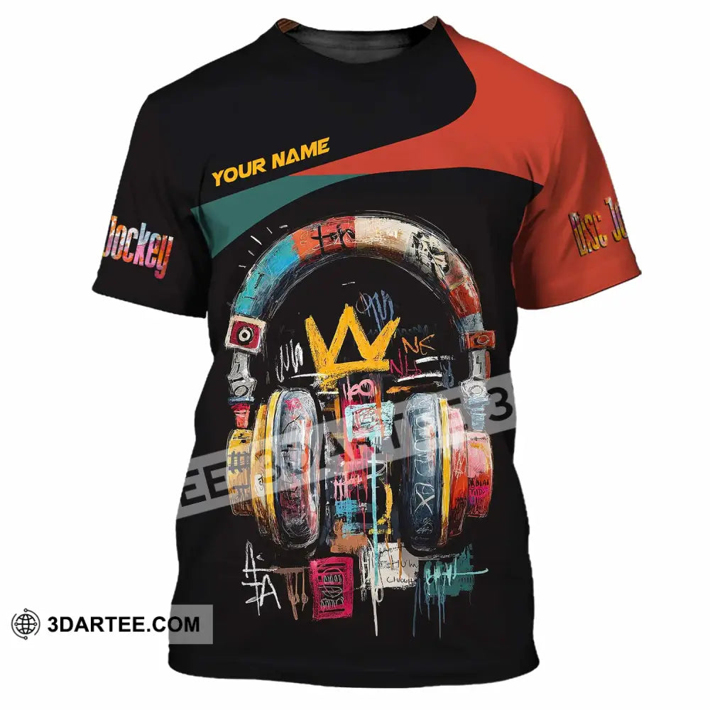 Unisex Shirt - Custom DJ 3D Shirt T-Shirt / S T-shirt