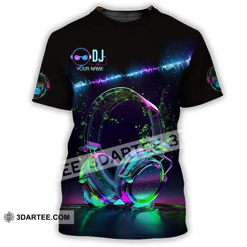 Unisex Shirt - Custom DJ 3D Shirt T-Shirt / S T-shirt