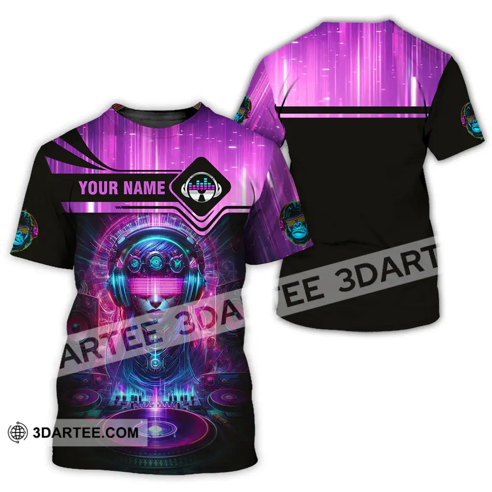 Unisex Shirt - Custom DJ 3D Shirt T-Shirt / S T-shirt