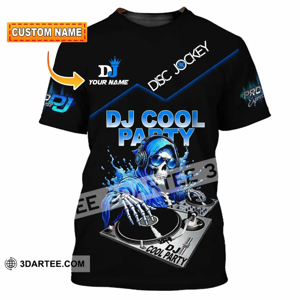 Unisex Shirt - Custom DJ Cool Party 3D Shirt T-shirt