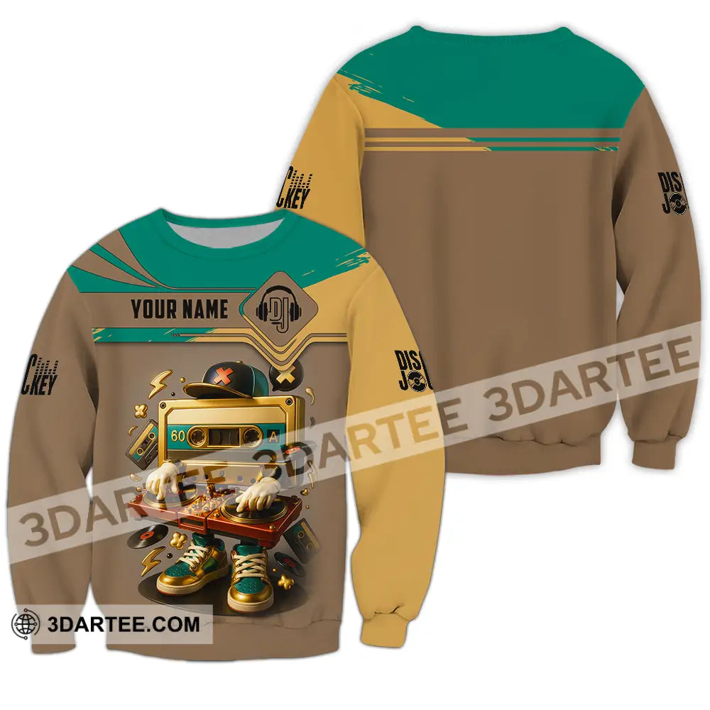 Unisex Shirt Custom DJ Shirt Long Sleeve / S T shirt