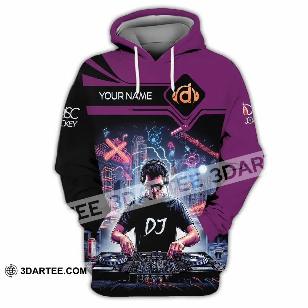 Unisex Shirt - Custom DJ Man Shirt Hoodie / S T-shirt