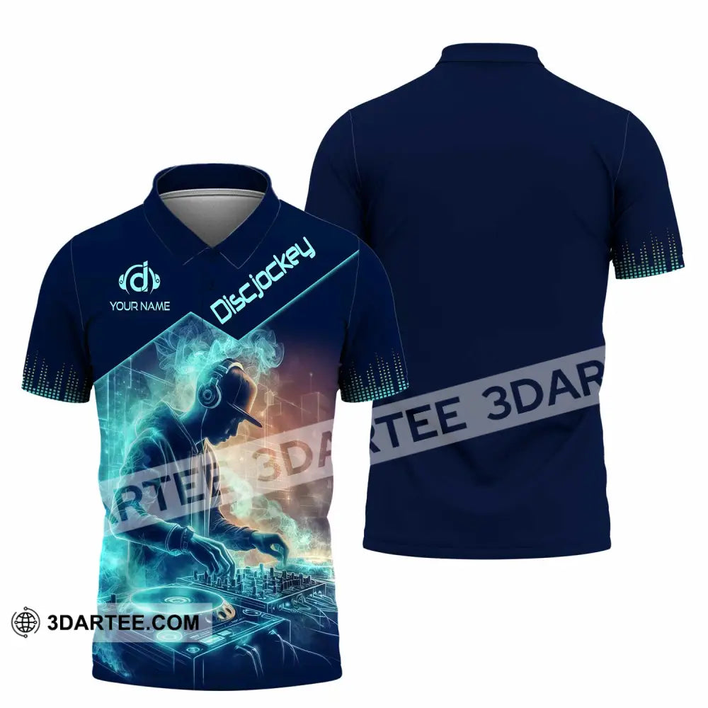 Unisex Shirt - Custom DJ Man Shirt Polo Shirt / S T-shirt