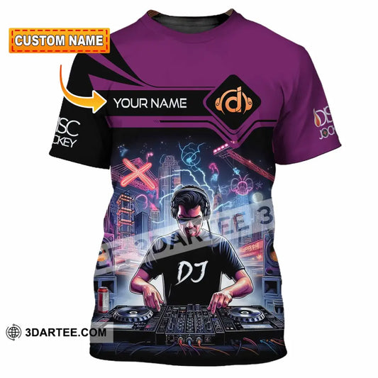 Unisex Shirt - Custom DJ Man Shirt T-shirt