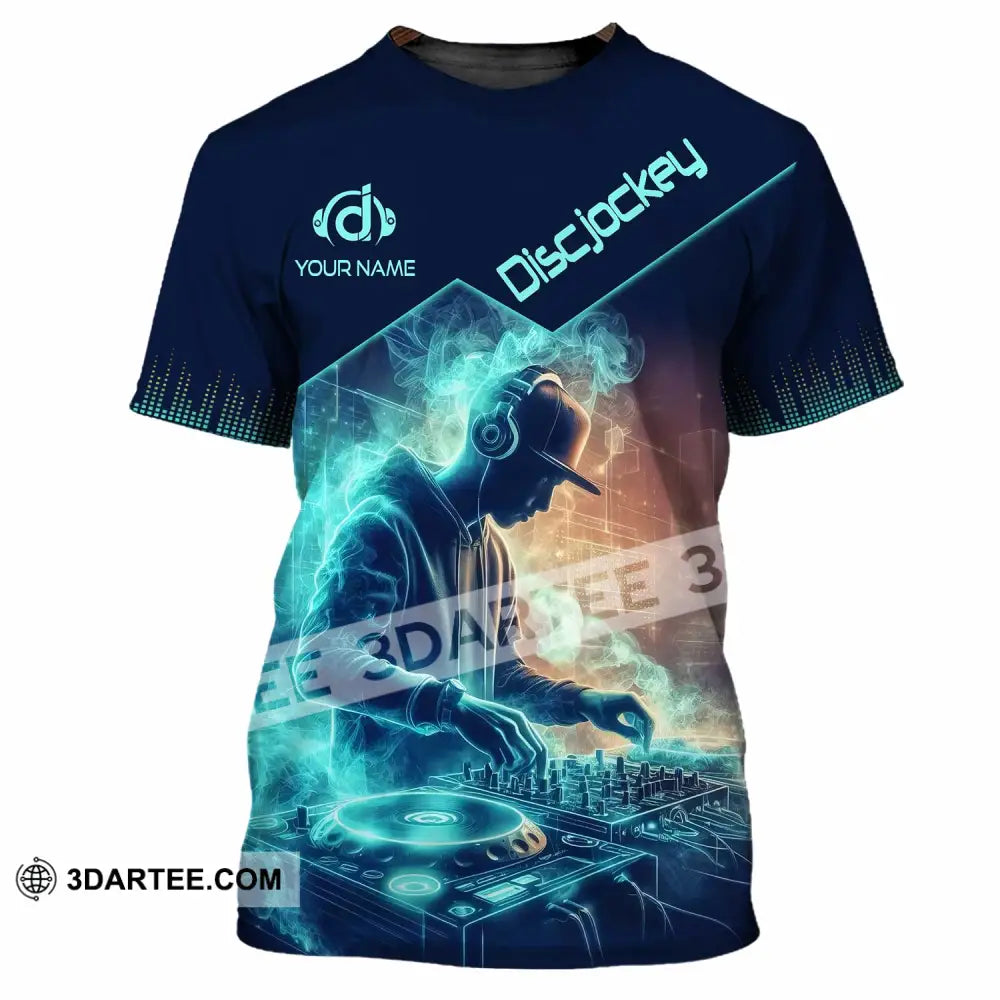 Unisex Shirt - Custom DJ Man Shirt T-Shirt / S T-shirt