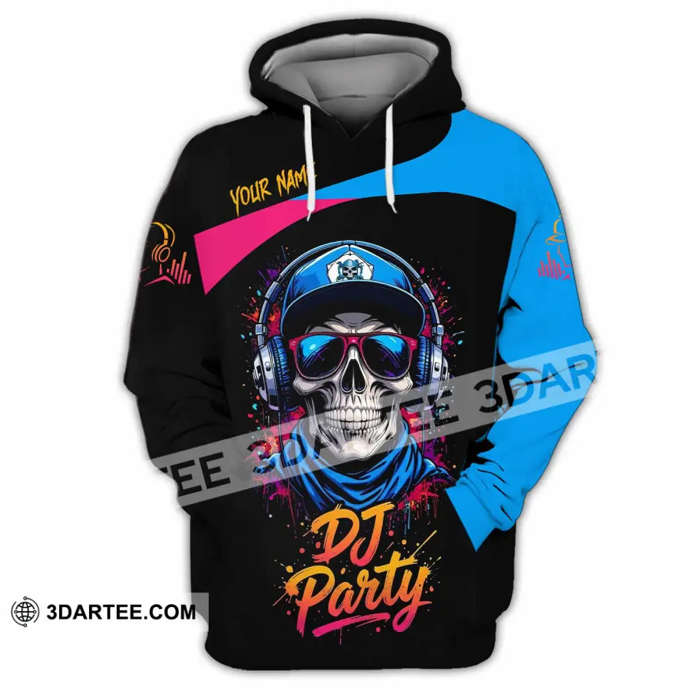 Unisex Shirt - Custom DJ Party 3D Shirt Hoodie / S T-shirt