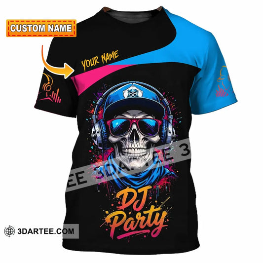 Unisex Shirt - Custom DJ Party 3D Shirt T-shirt