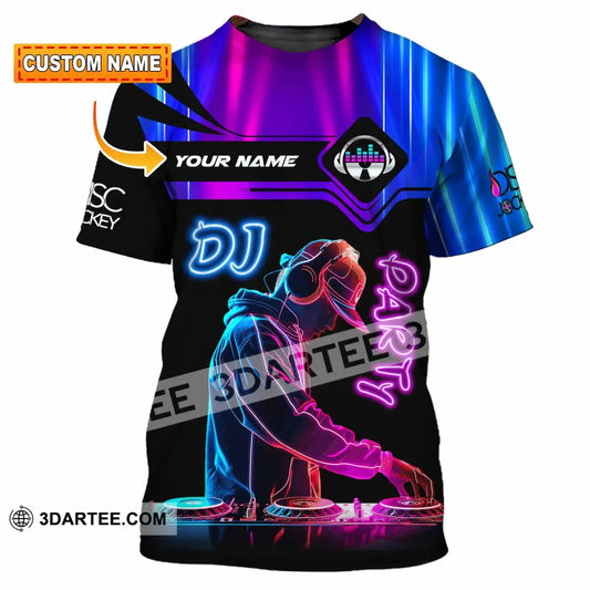 Unisex Shirt - Custom DJ Party Shirt T-shirt