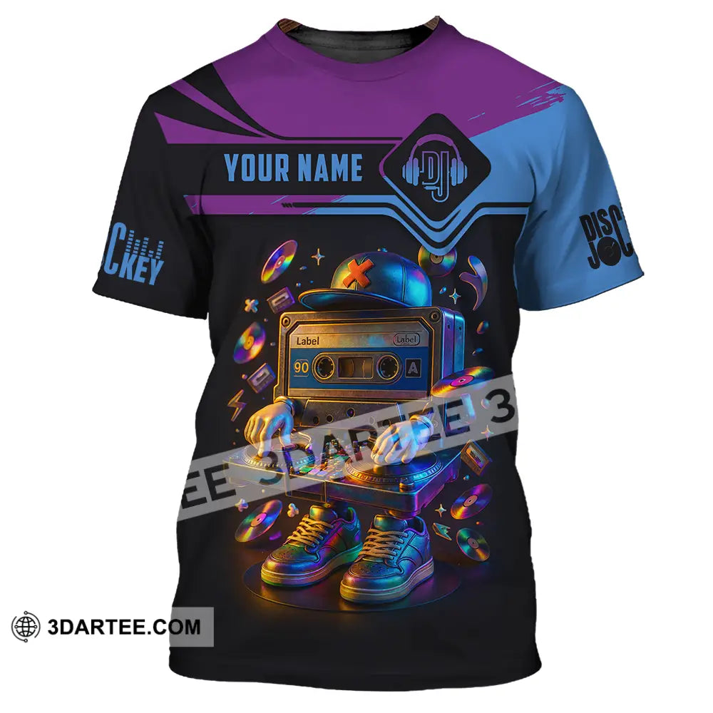 Unisex Shirt Custom DJ Shirt T Shirt / S T shirt