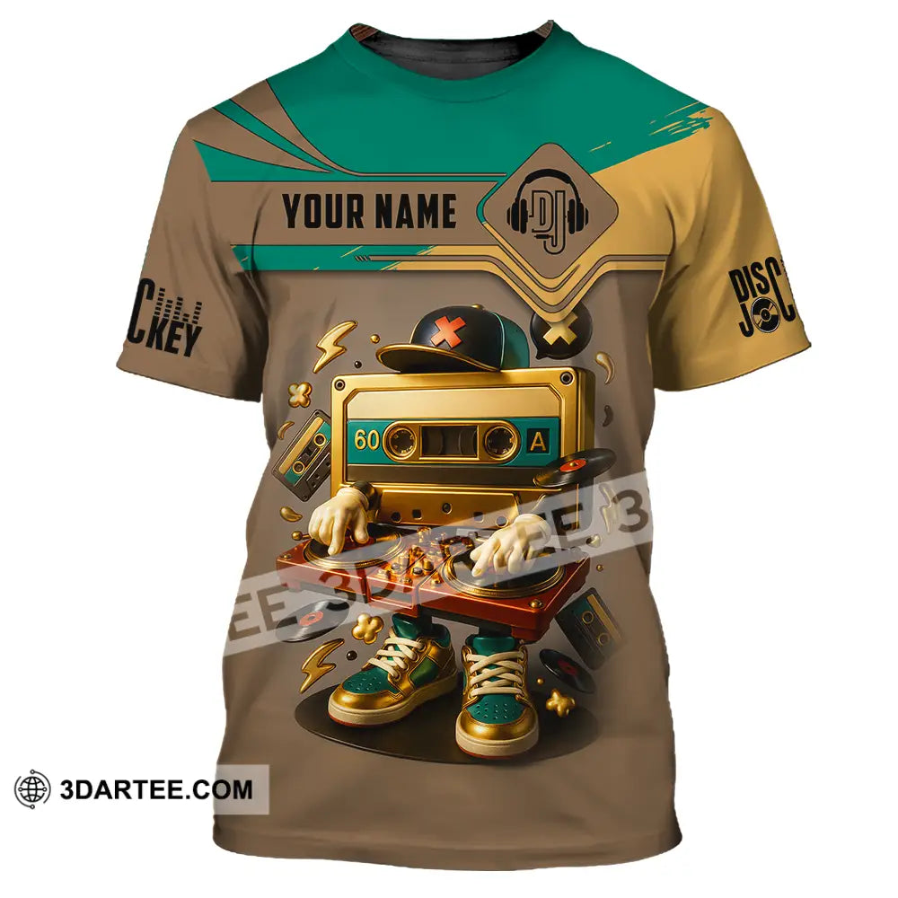 Unisex Shirt Custom DJ Shirt T Shirt / S T shirt