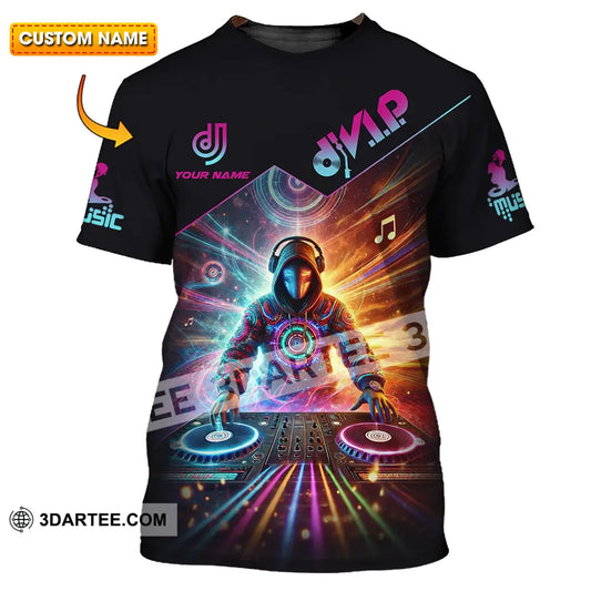 Unisex Shirt - Custom DJ VIP Music 3D Shirt T-shirt
