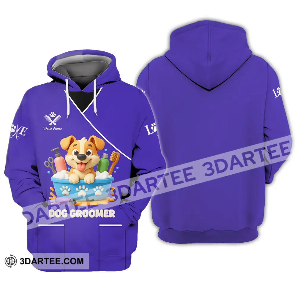 Unisex Shirt Custom Dog Groomers Shirt Hoodie / S T shirt