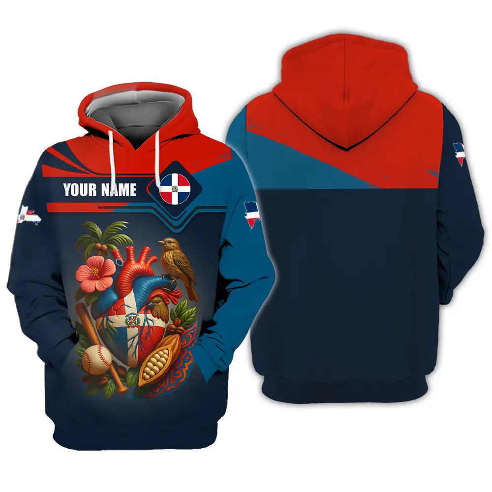 Unisex Shirt - Custom Dominican Republic Shirt Hoodie / S T-shirt