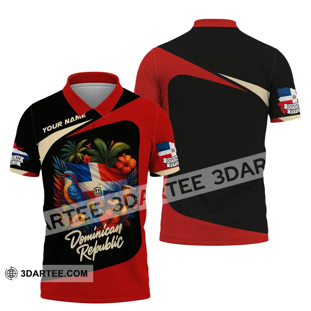 Unisex Shirt - Custom Dominican Republic Shirt Polo Shirt / S T-shirt
