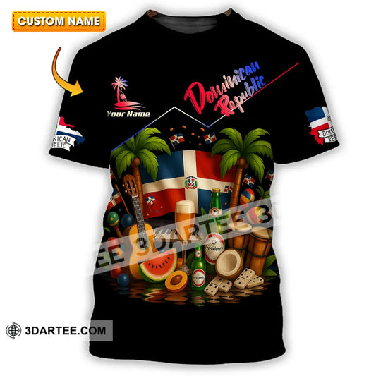 Unisex Shirt - Custom Dominican Republic Shirt T-shirt