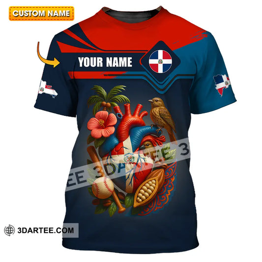 Unisex Shirt - Custom Dominican Republic Shirt T-shirt