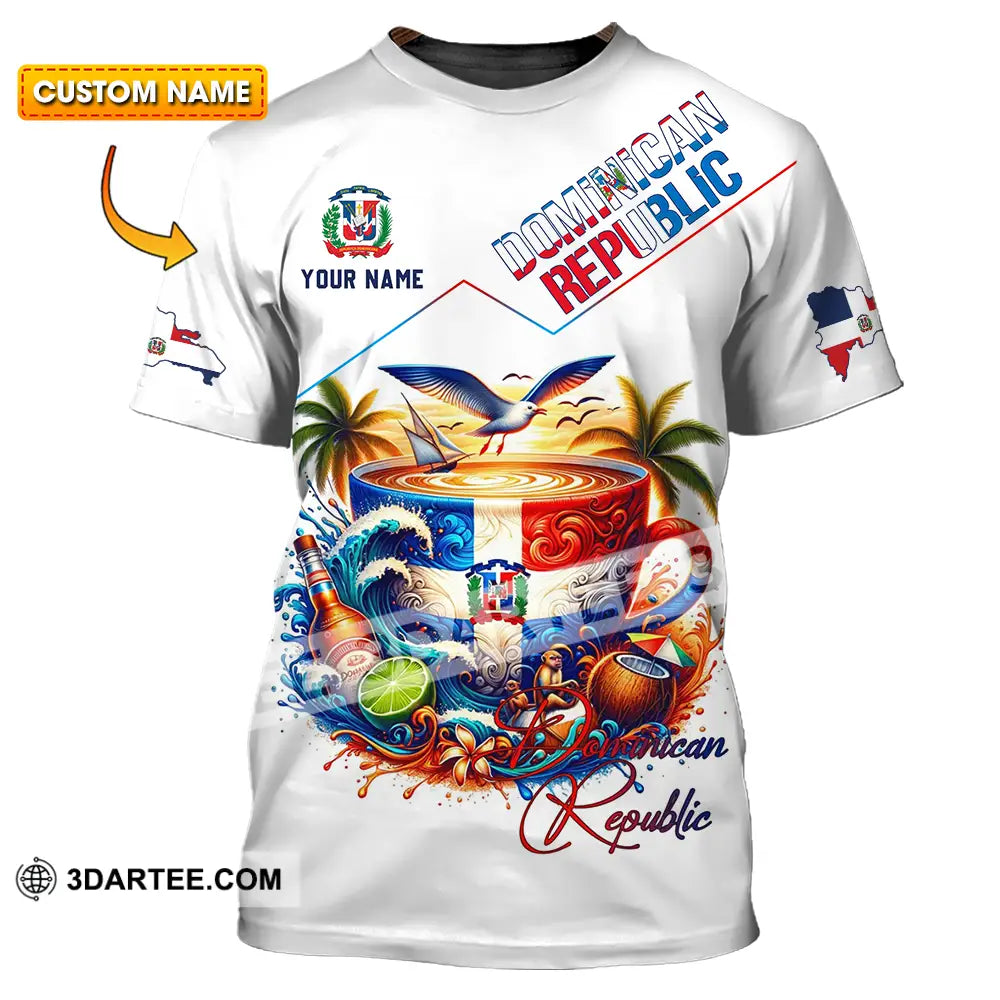 Unisex Shirt - Custom Dominican Republic Shirt T-shirt