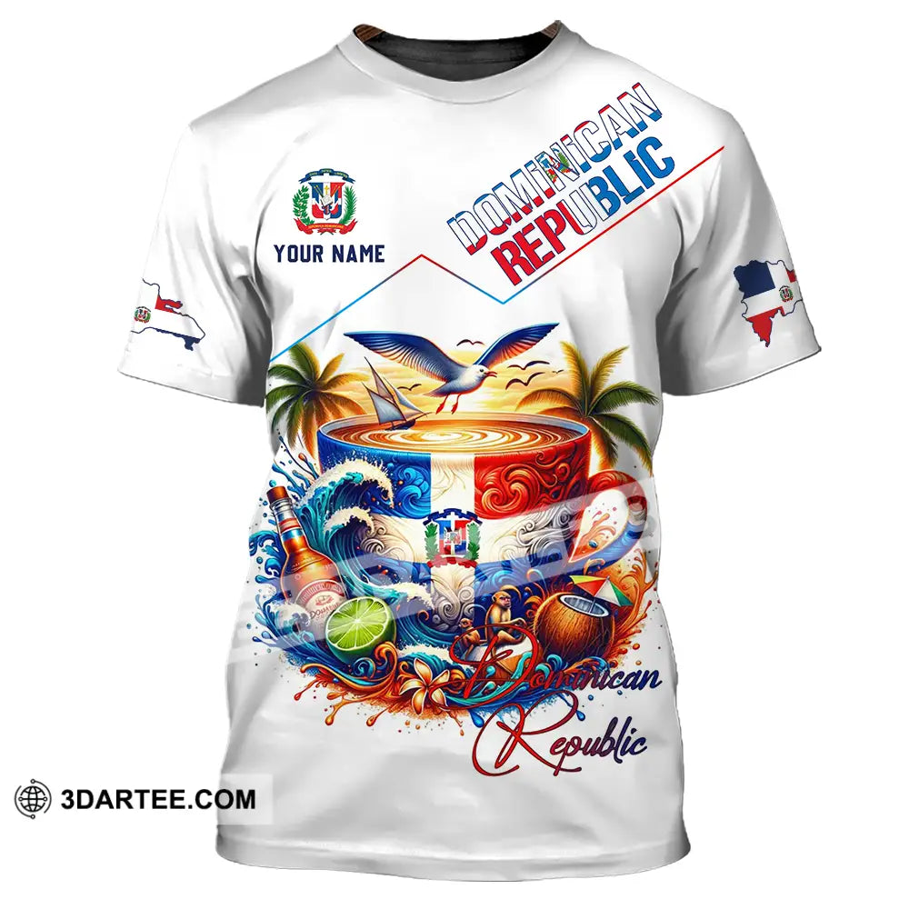 Unisex Shirt - Custom Dominican Republic Shirt T-Shirt / S T-shirt