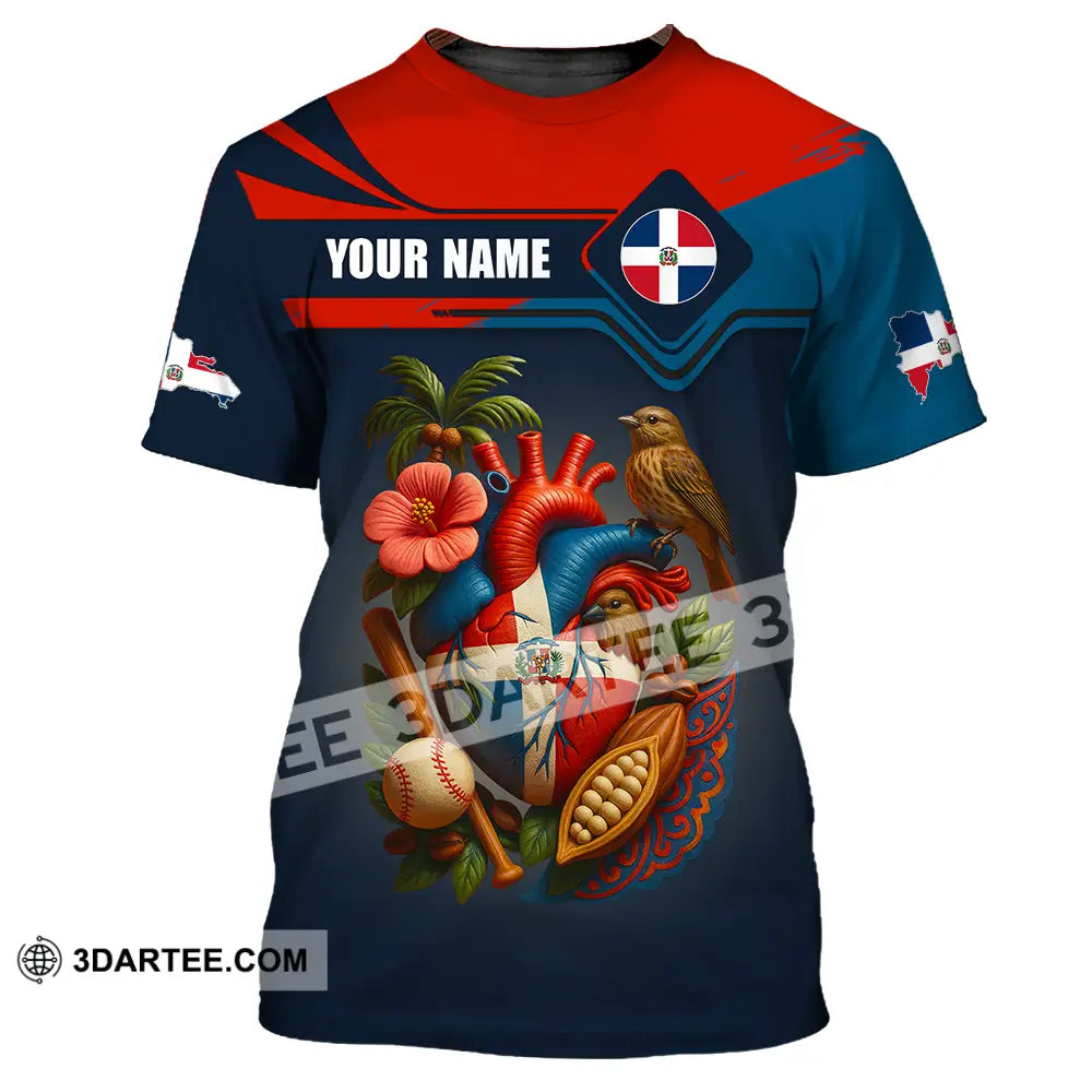 Unisex Shirt - Custom Dominican Republic Shirt T-Shirt / S T-shirt