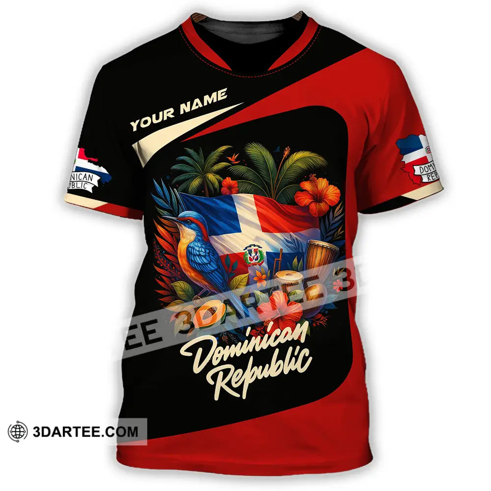 Unisex Shirt - Custom Dominican Republic Shirt T-Shirt / S T-shirt