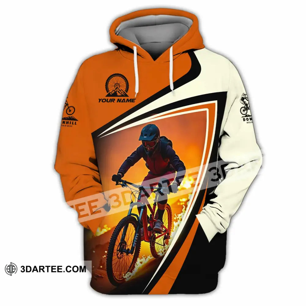 Unisex Shirt - Custom Downhill Mountain Bike Shirt Hoodie / S T-shirt
