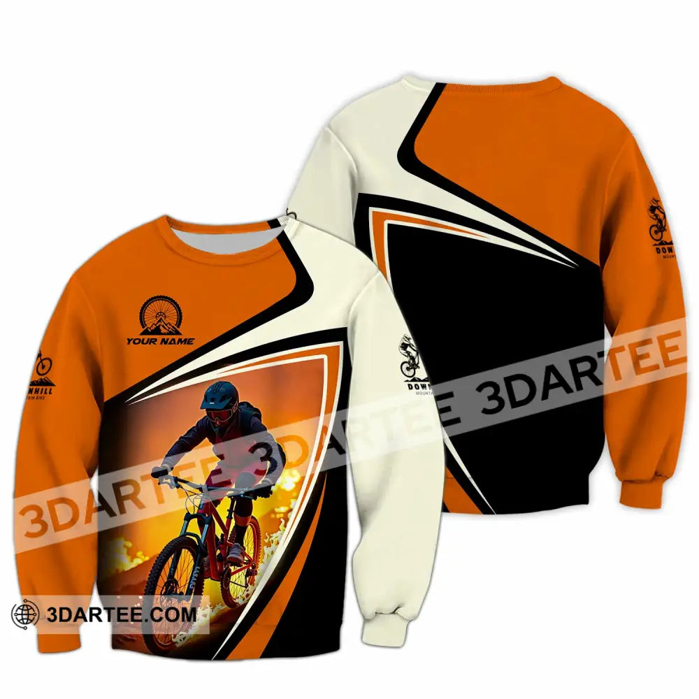 Unisex Shirt - Custom Downhill Mountain Bike Shirt Long Sleeve / S T-shirt