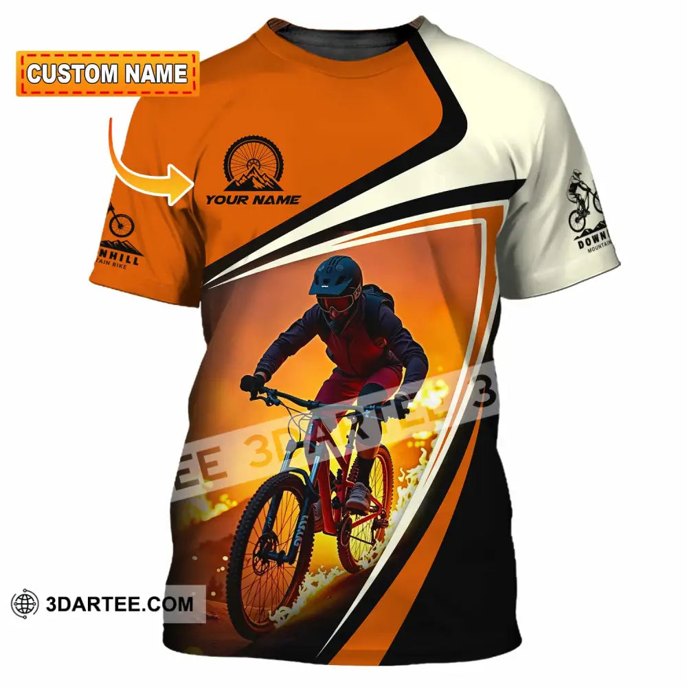 Unisex Shirt - Custom Downhill Mountain Bike Shirt T-shirt