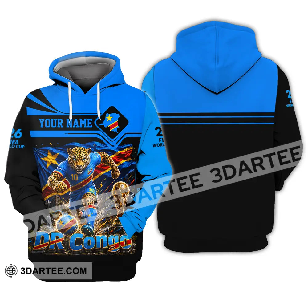 Unisex Shirt - Custom Dr Congo World Cup 2026 Shirt - Hoodie / S - T-shirt