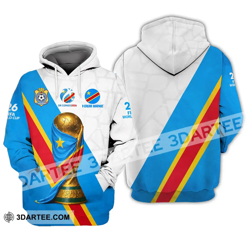 Unisex Shirt - Custom Dr Congo World Cup 2026 Shirt - Hoodie / S - T-shirt