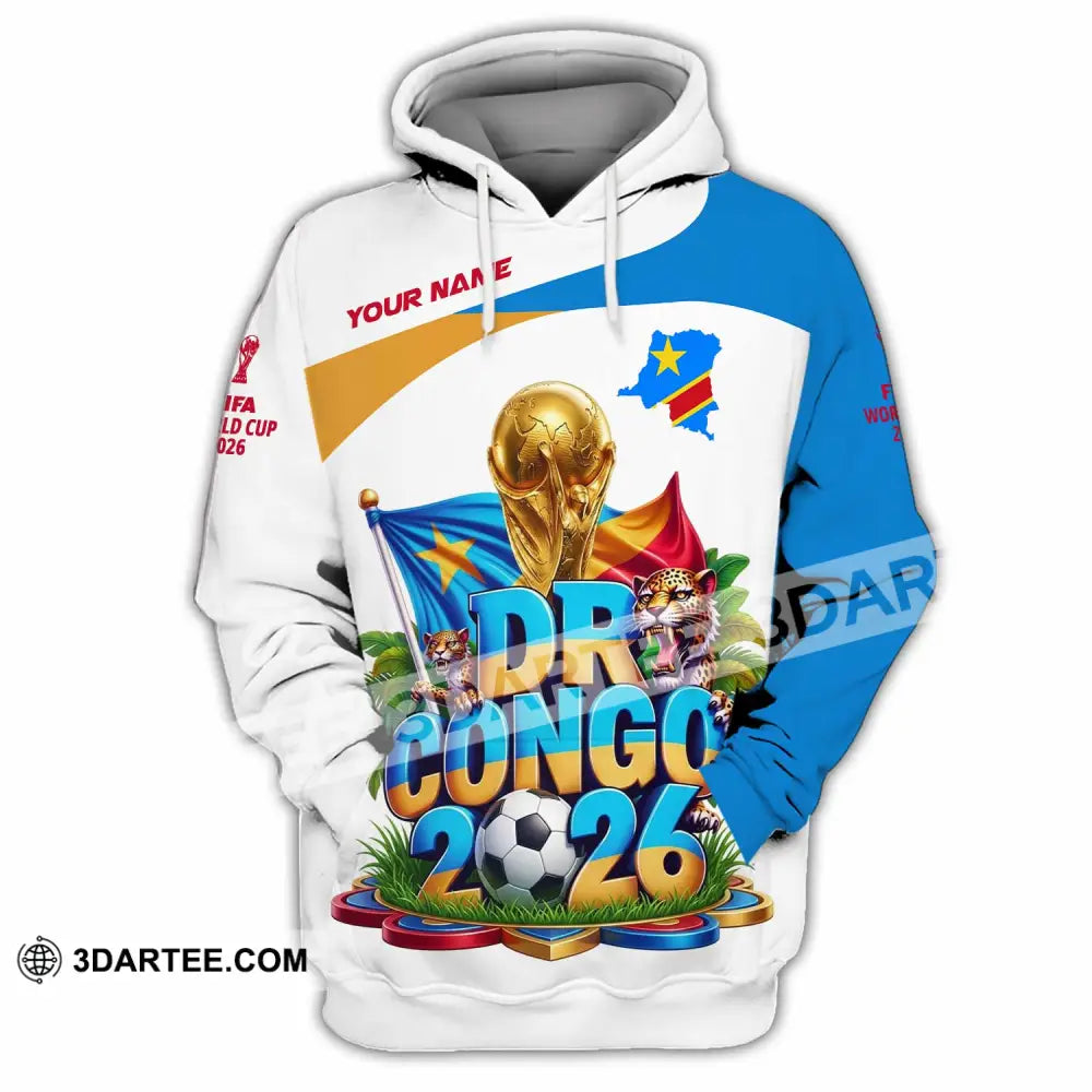 Unisex Shirt - Custom Dr Congo World Cup 2026 Shirt - Hoodie / S - T-shirt
