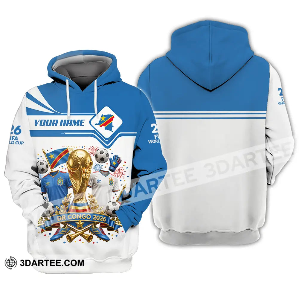 Unisex Shirt - Custom Dr Congo World Cup 2026 Shirt - Hoodie / S - T-shirt