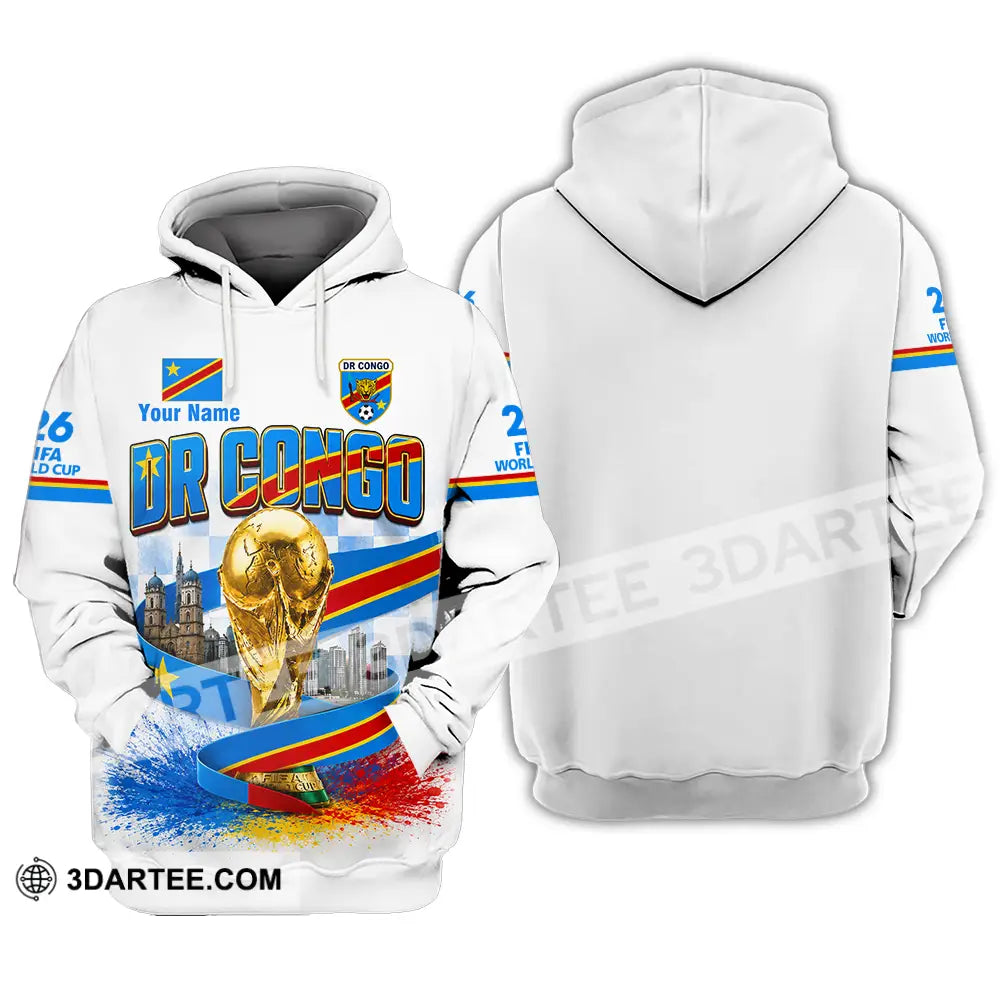 Unisex Shirt - Custom Dr Congo World Cup 2026 Shirt - Hoodie / S - T-shirt