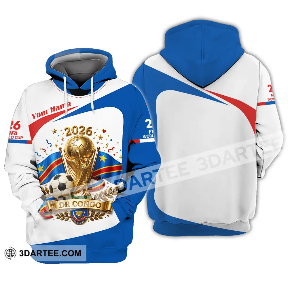 Unisex Shirt - Custom Dr Congo World Cup 2026 Shirt - Hoodie / S - T-shirt