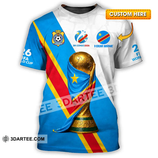 Unisex Shirt - Custom Dr Congo World Cup 2026 Shirt - T-shirt