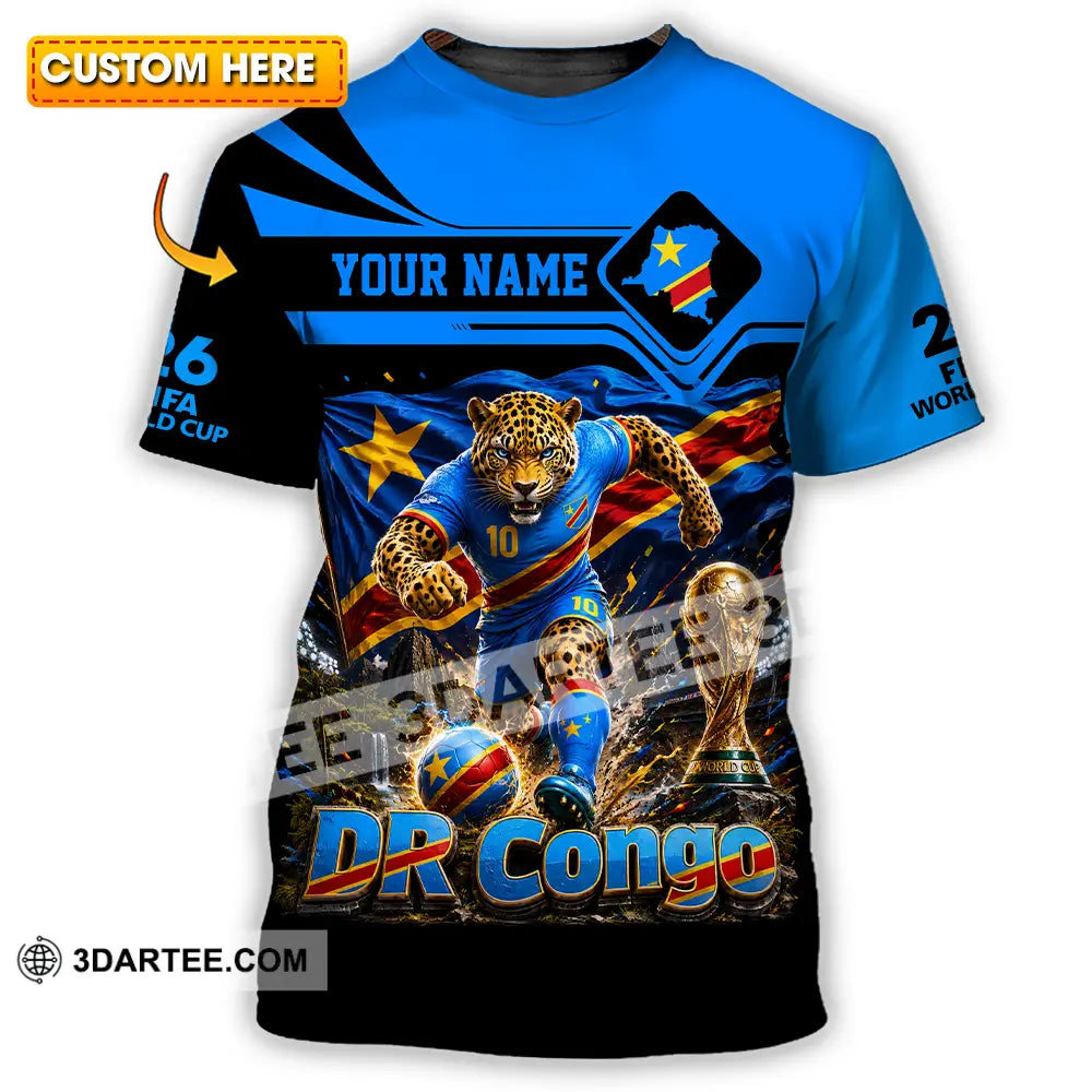Unisex Shirt - Custom Dr Congo World Cup 2026 Shirt - T-shirt