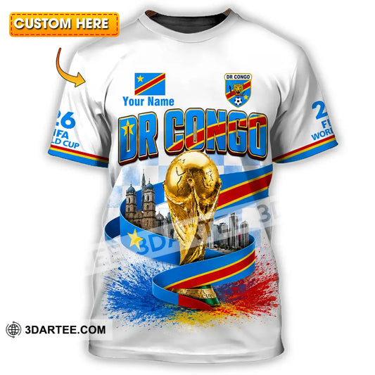 Unisex Shirt - Custom Dr Congo World Cup 2026 Shirt - T-shirt
