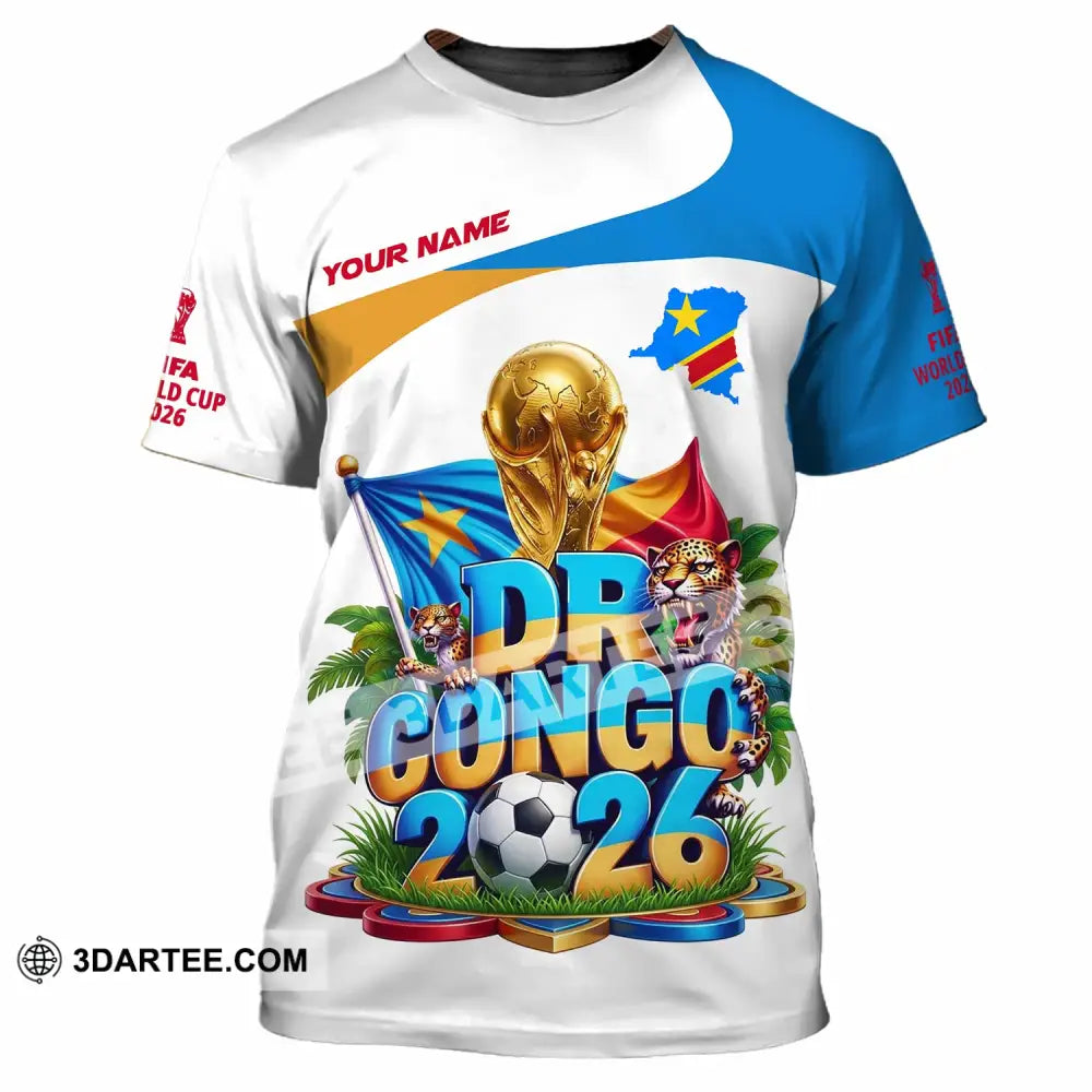 Unisex Shirt - Custom Dr Congo World Cup 2026 Shirt - T-Shirt / S - T-shirt