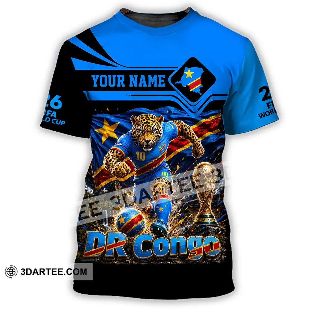 Unisex Shirt - Custom Dr Congo World Cup 2026 Shirt - T-Shirt / S - T-shirt